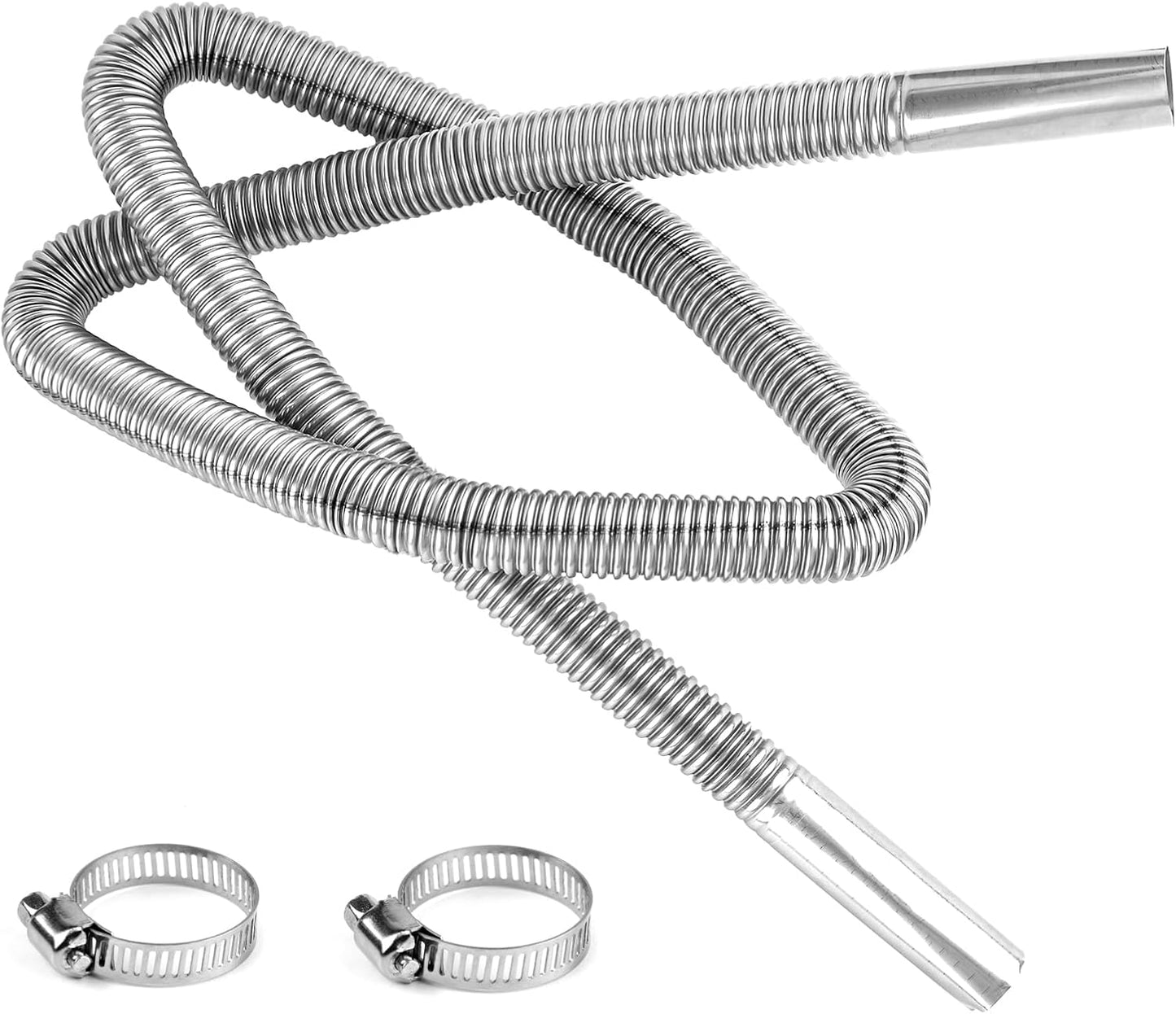 Stainless Steel Flexible Exhaust Tubing - Enhance Car Heater Performance!