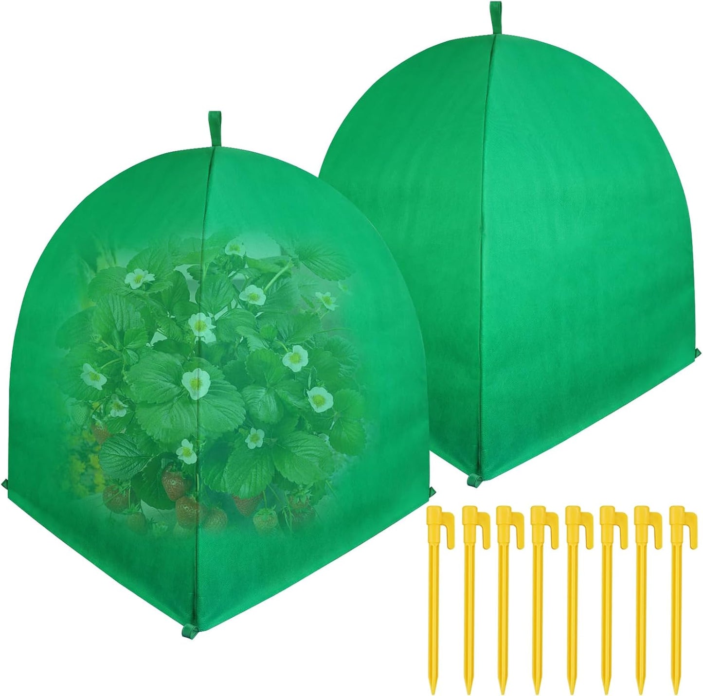 2 PACK Winter Plant Covers for Freeze Protection and Frost Defense