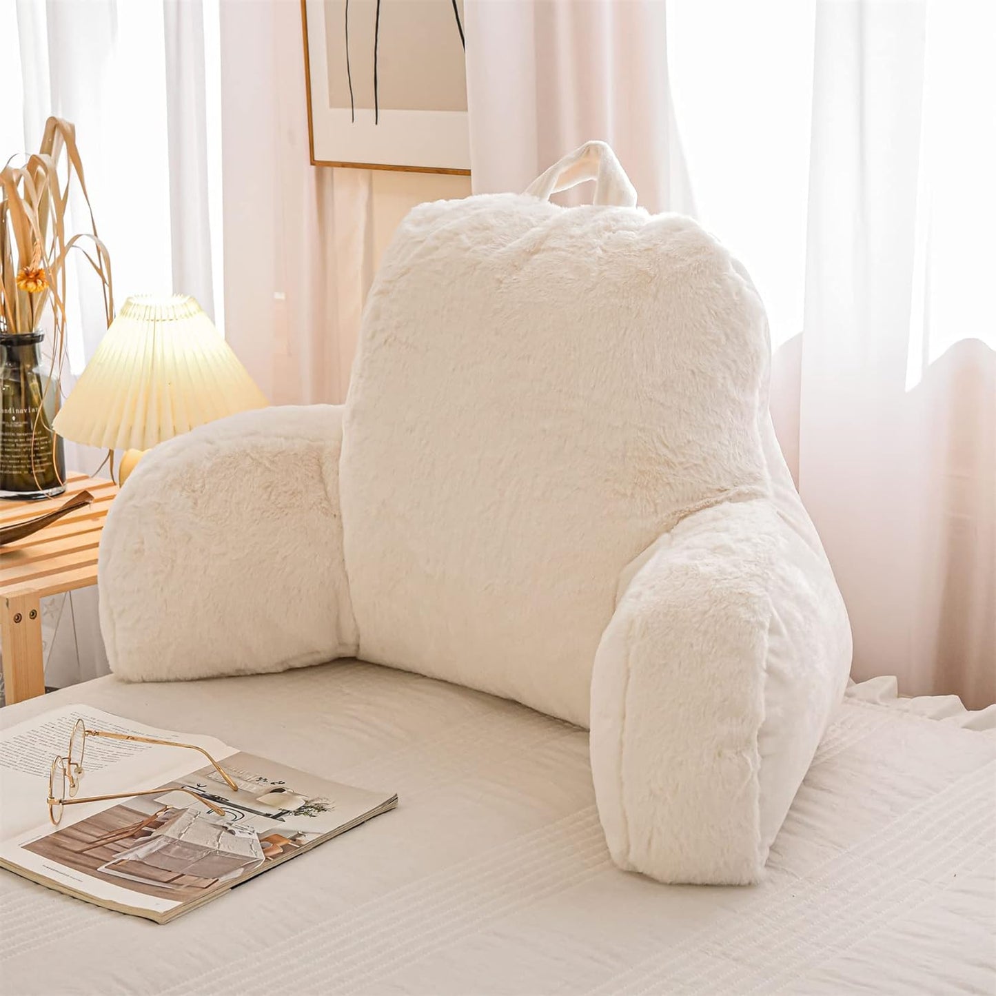 Aimuan Reading Pillow for Ultimate Comfort in Bed and Sofa
