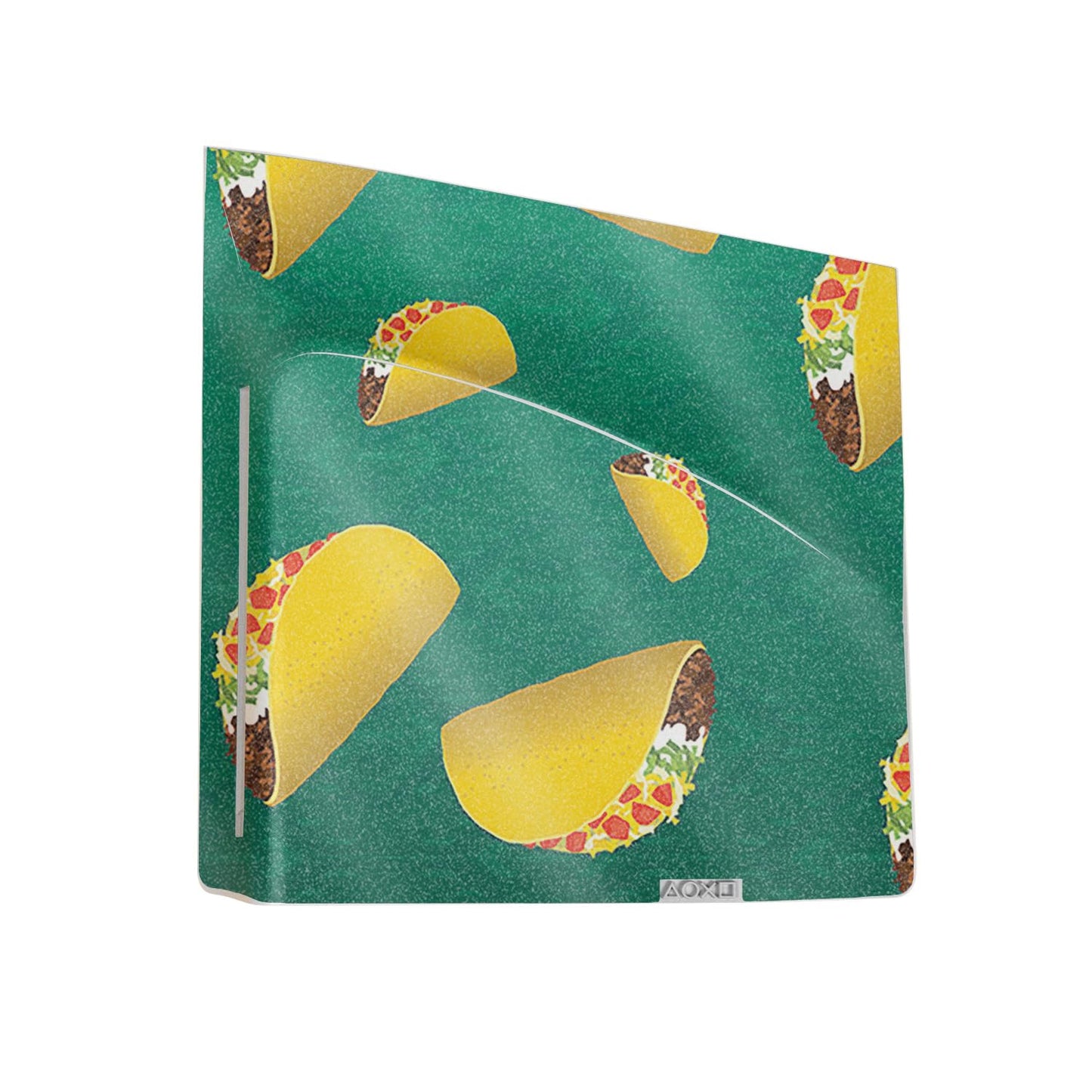 Glossy Glitter PS5 Skin - Taco Design - Easy Apply