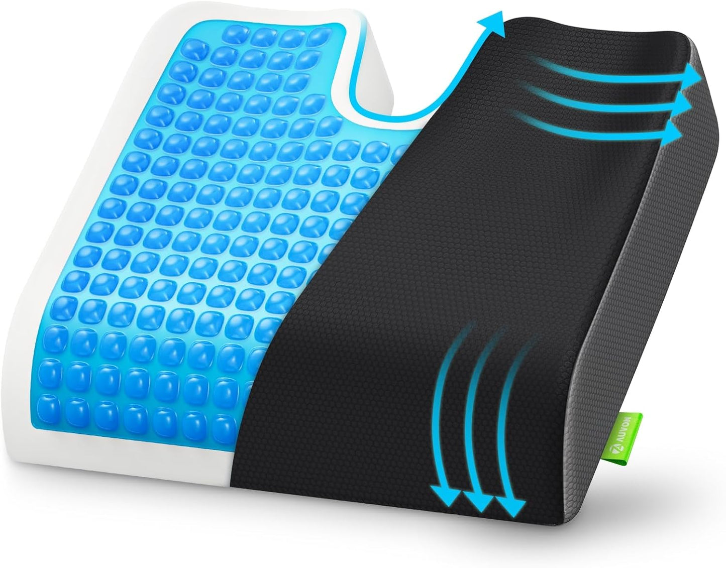 AUVON Cooling Gel Seat Cushion - Pain Relief Powerhouse