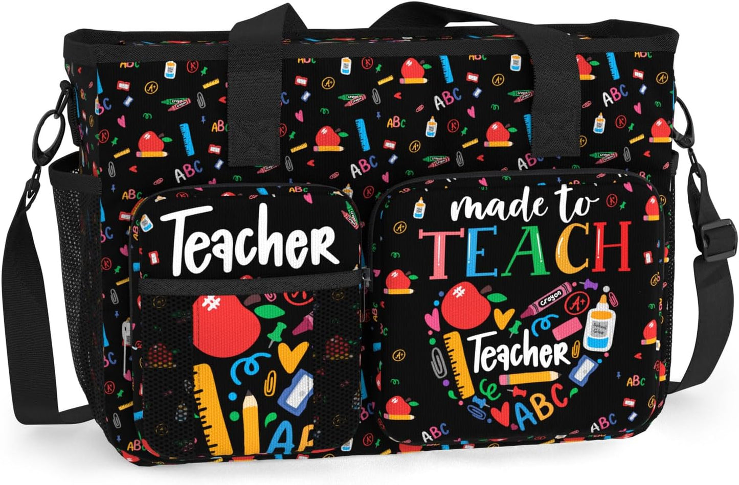 Large Teacher Work Bag by 84hoods - Waterproof and Spacious