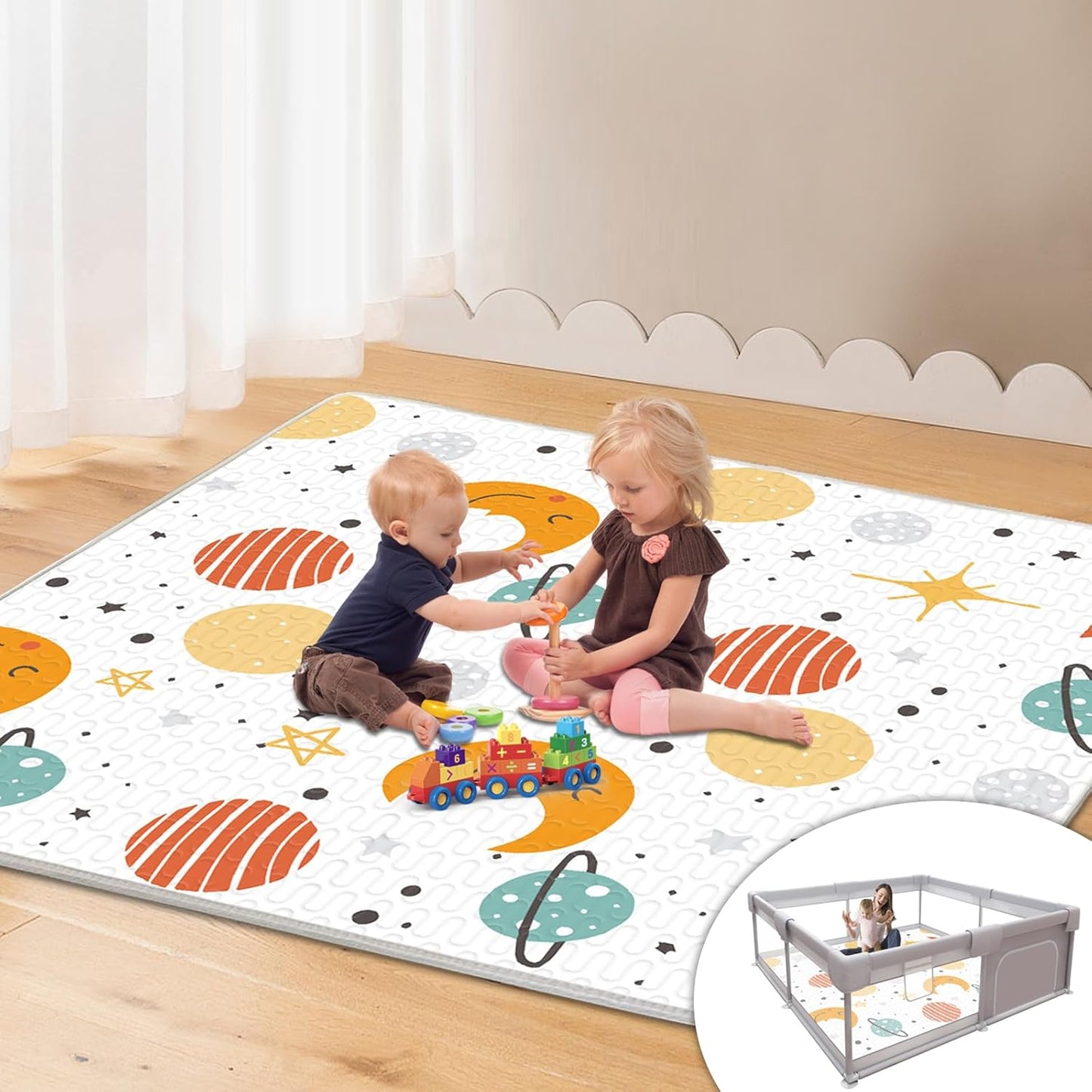 Soft Thicken Baby Play Mat for Crawling Fun