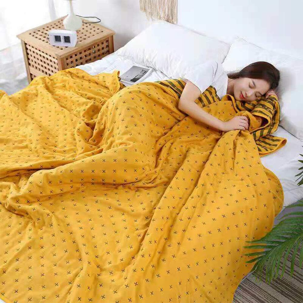 SANACYNA Muslin Blankets for Adults - Soft Cotton King Blanket