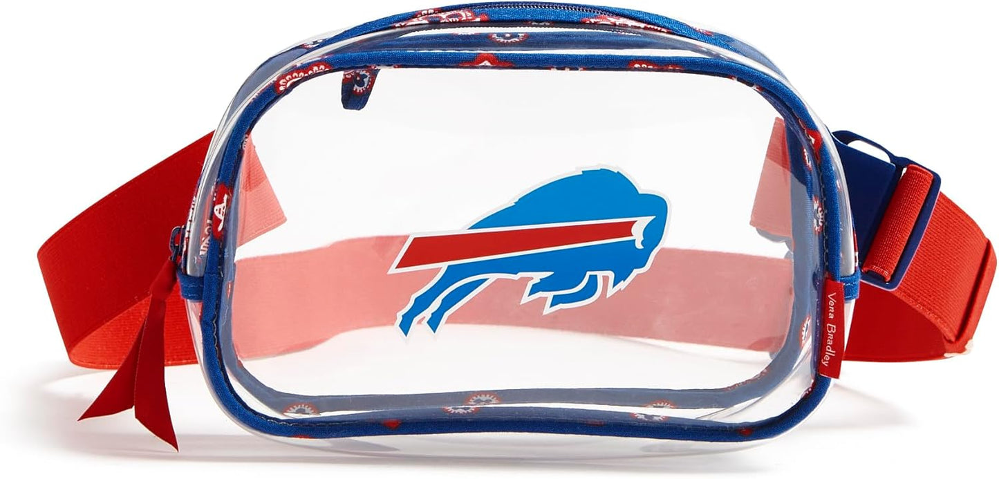 Vera Bradley Women's NFL Clear Small Belt Bag for Team Spirit