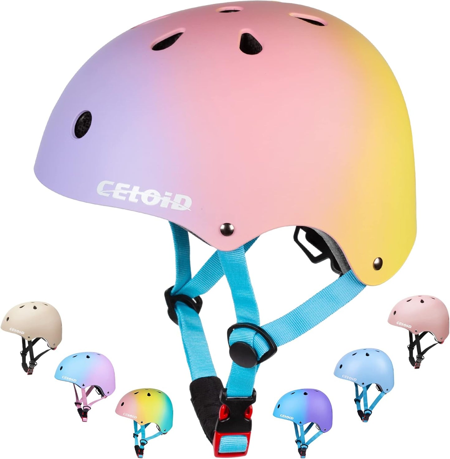 Kids Bike Helmet for Ages 2-14, Adjustable Multi-Sport Safety