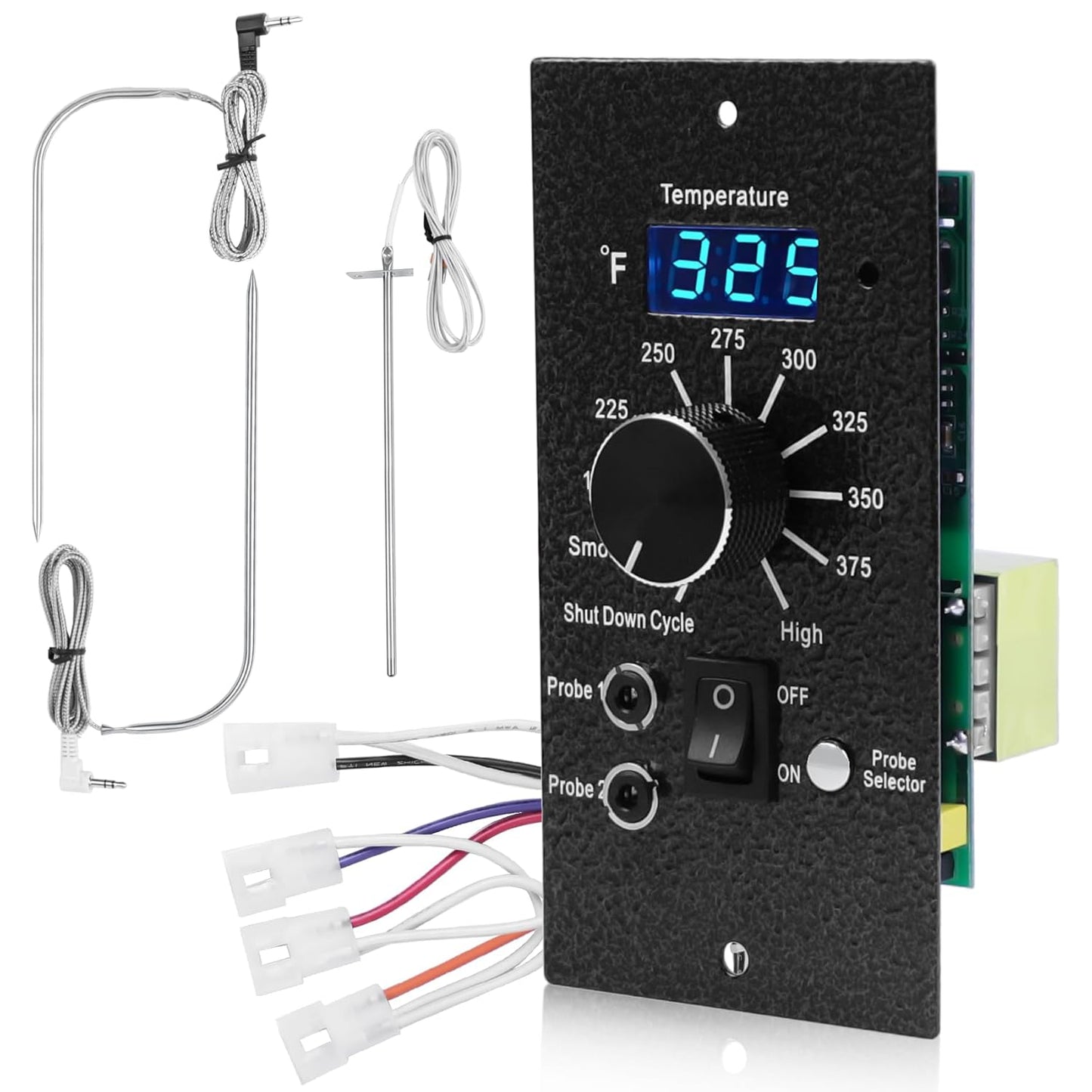 Digital Pro Controller for Traeger Grills with Meat Probes