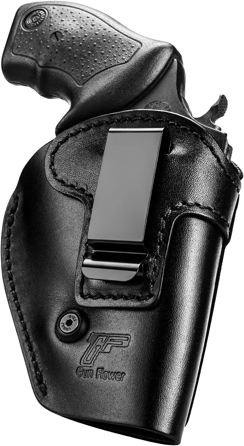 IWB Leather Holster for J Frame Revolvers and .38 Specials