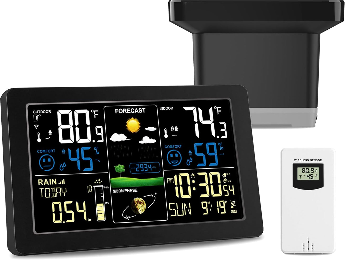 Digital Rain Gauge and Weather Station with Multi-Functionality
