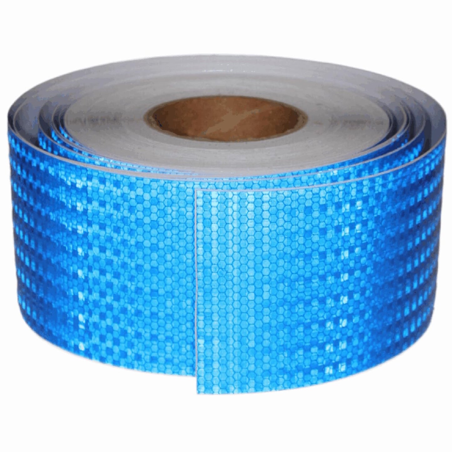 Blue Reflective Tape 4 in X 168 FT for Trucks and Safety