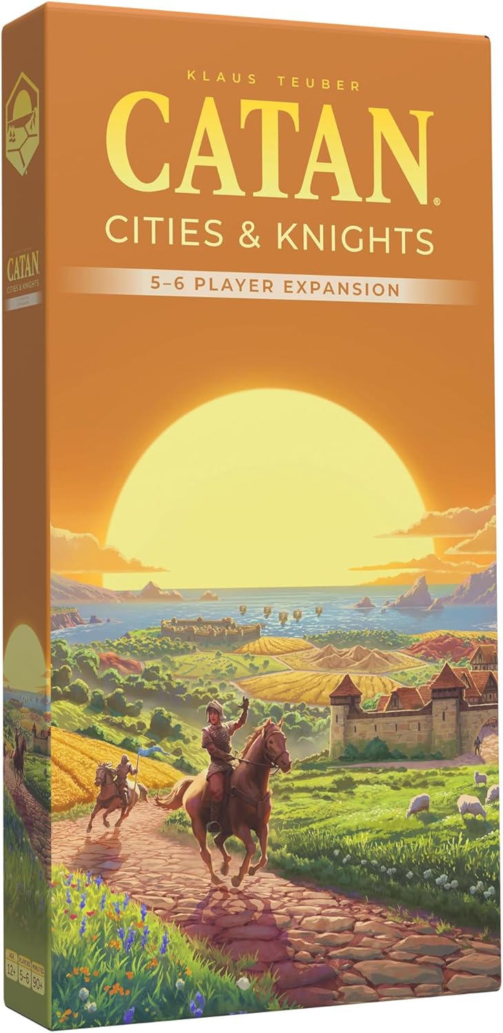 CATAN Cities & Knights 5-6 Player Board Game Extension for Fun