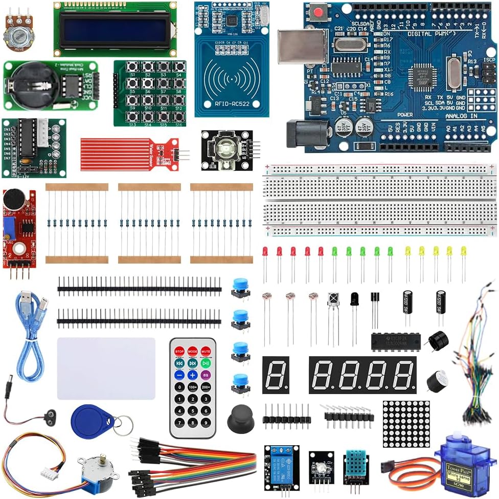 Super Starter Kit with RFID Module for Arduino IDE Projects
