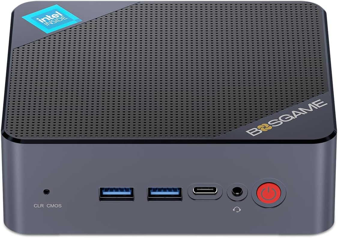 Mini PC N100 with 16GB RAM and 512GB SSD for Triple Displays