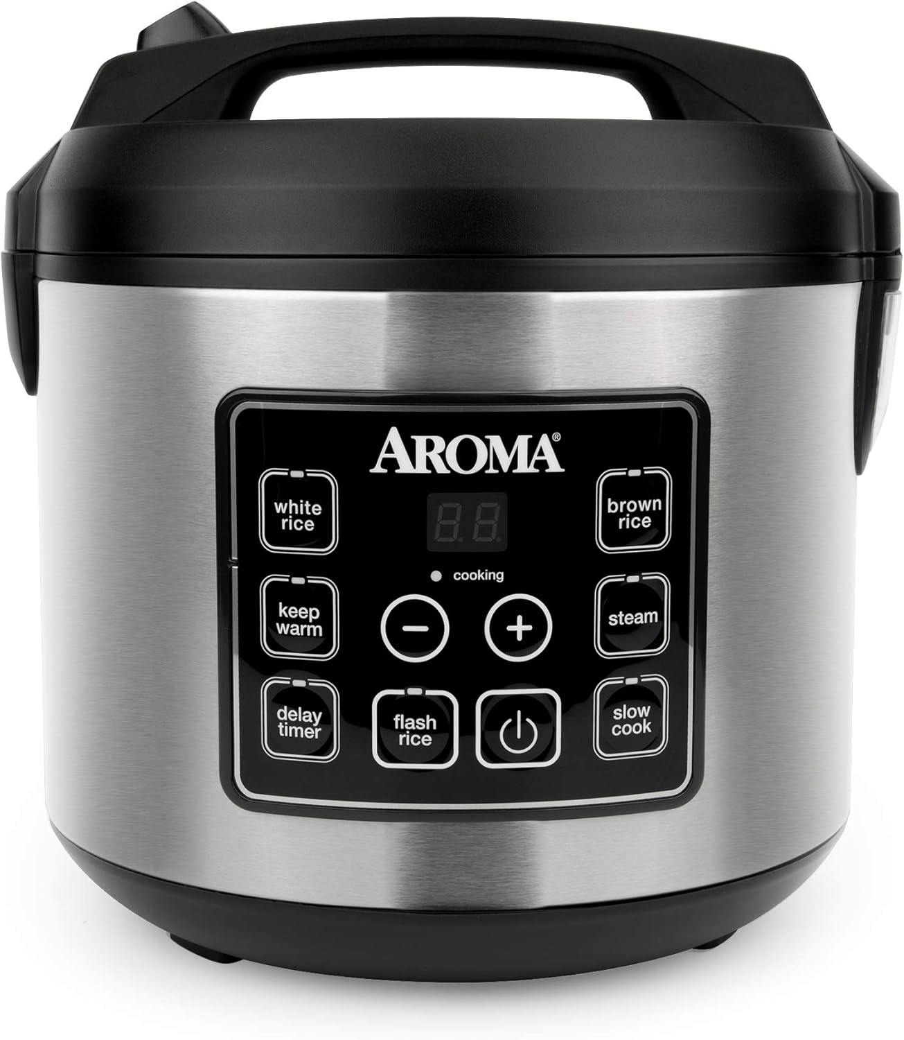 Aroma 20-Cup Digital Rice Cooker & Food Steamer