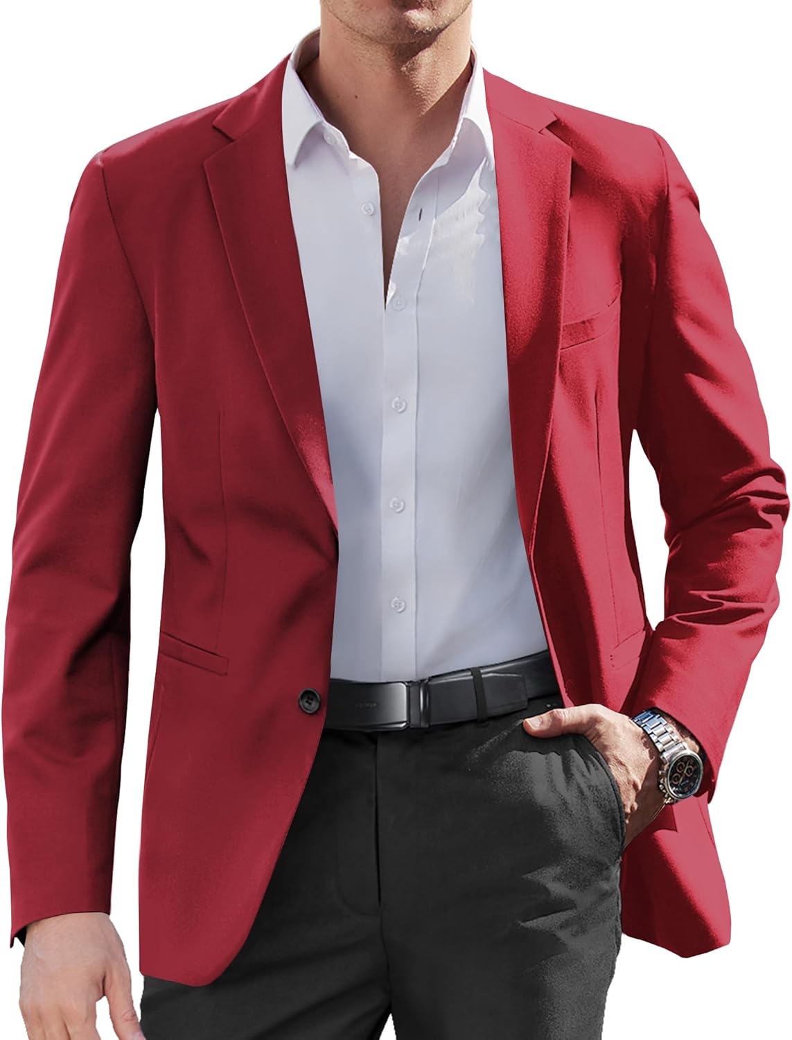 COOFANDY Mens Casual Sport Coat Lightweight Blazer Jacket