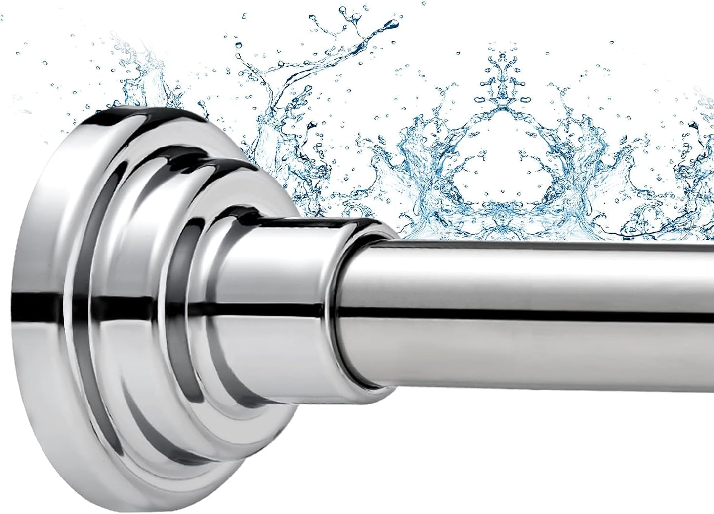 Adjustable Tension Rod: Easy Install & Anti-Slip!