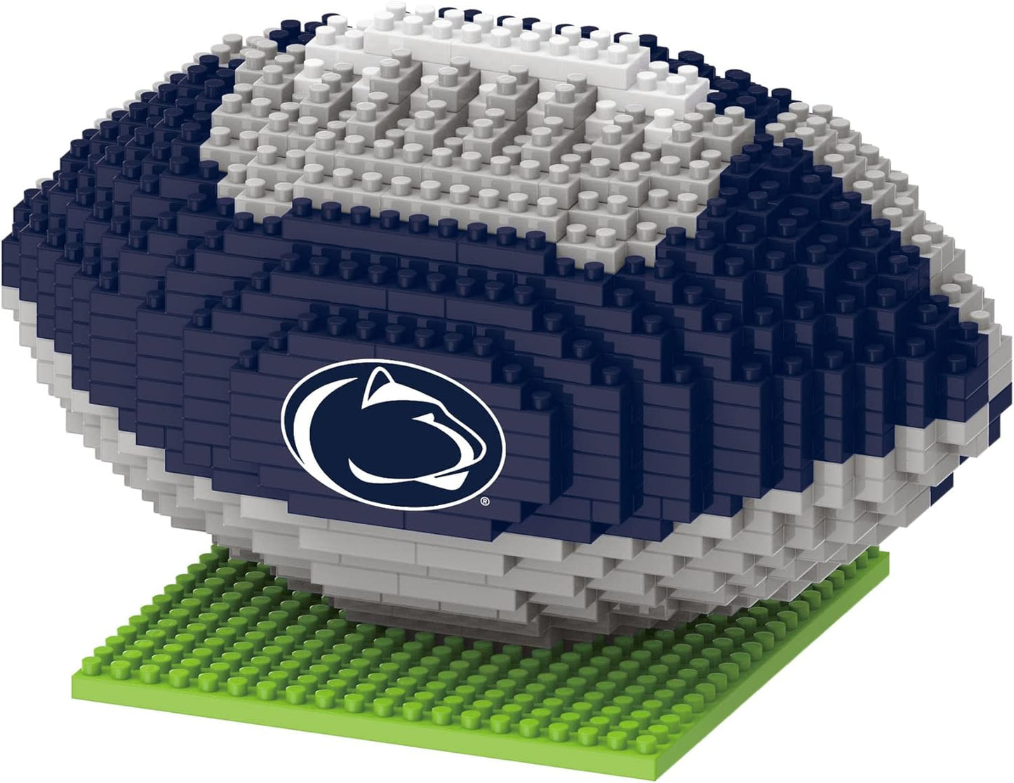 FOCO NCAA Unisex-Adult 3D BRXLZ Team Logo Football Building Toy