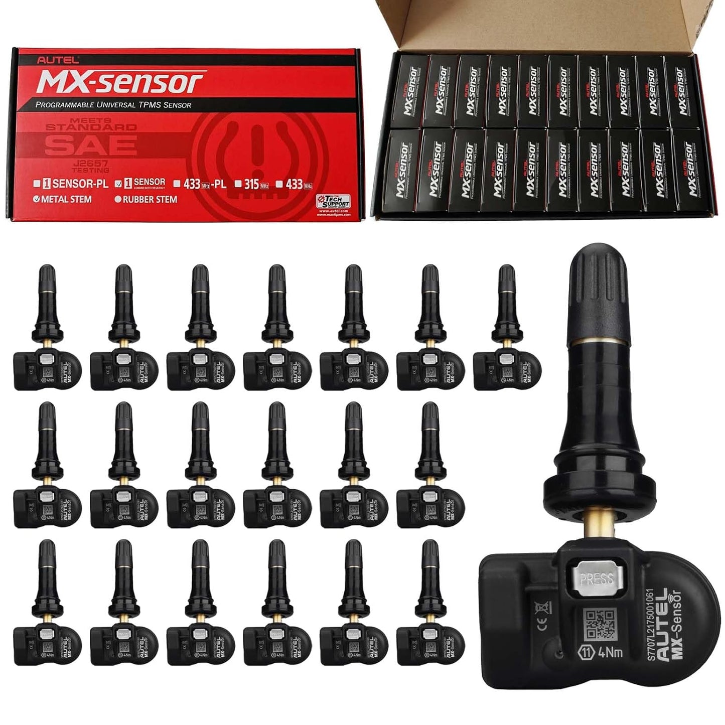 Autel TPMS Sensors - Programmable MX Sensors for All Vehicles