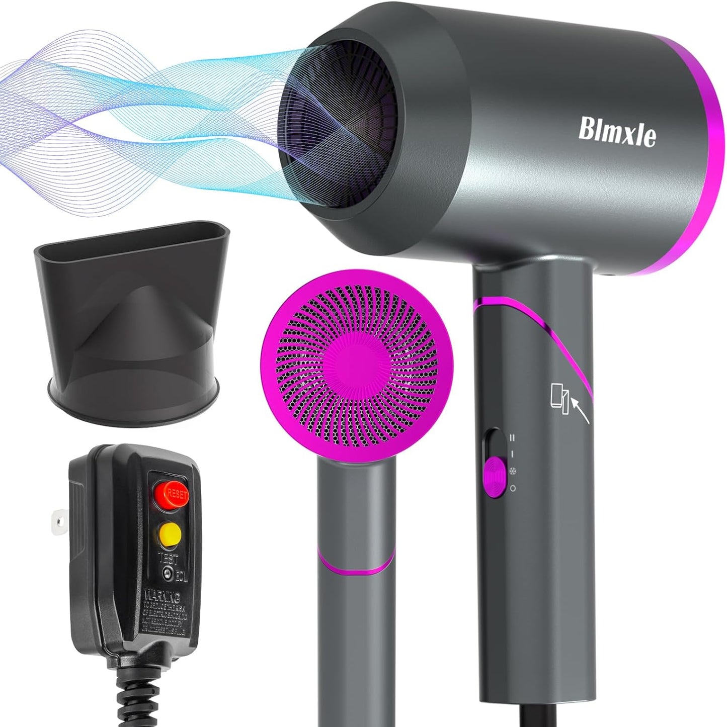 Fast Foldable Travel Hair Dryer - Compact & Lightweight