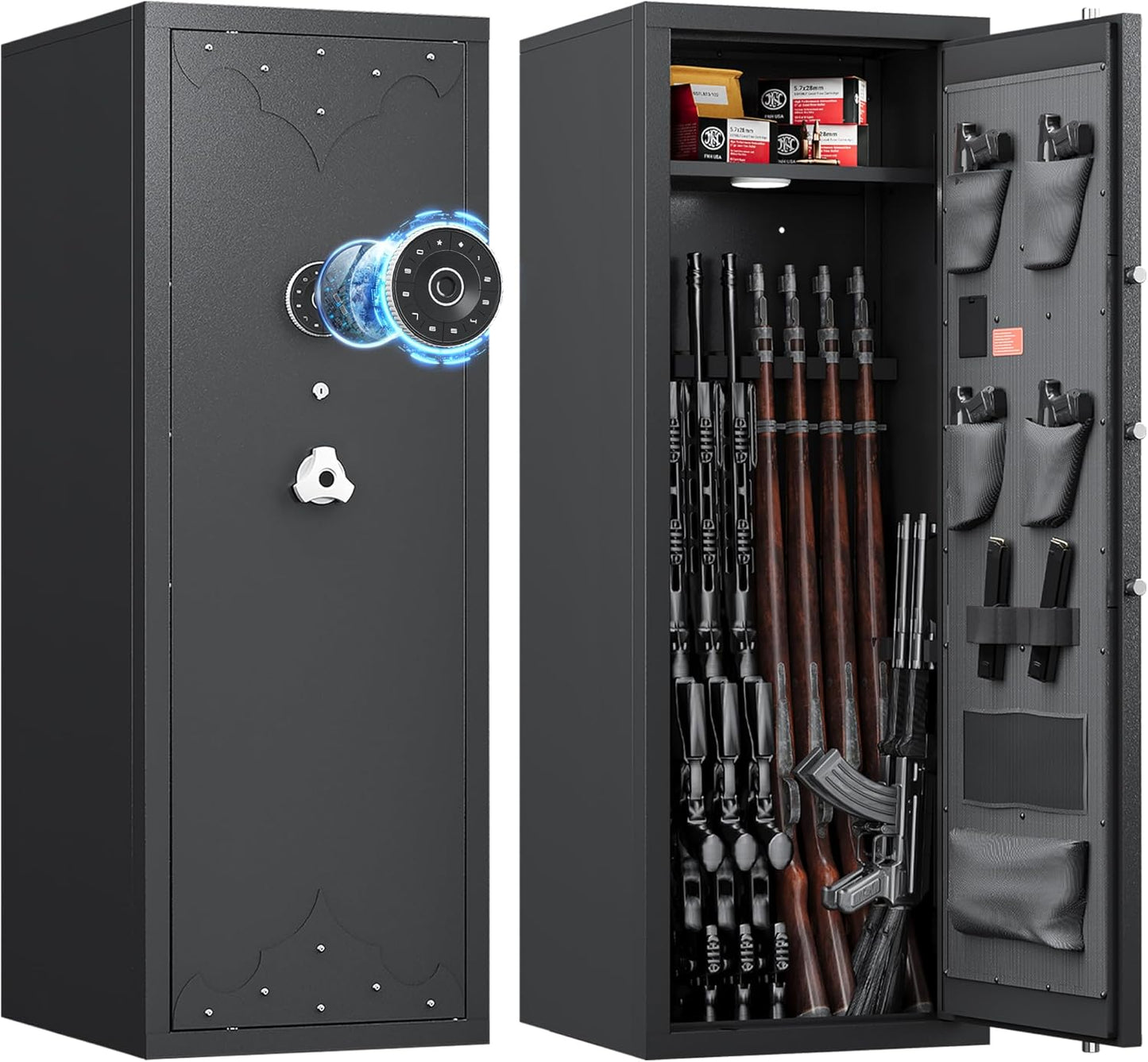 KAER 12-15 Gun Safe for Home with Quick Access Digital Keypad