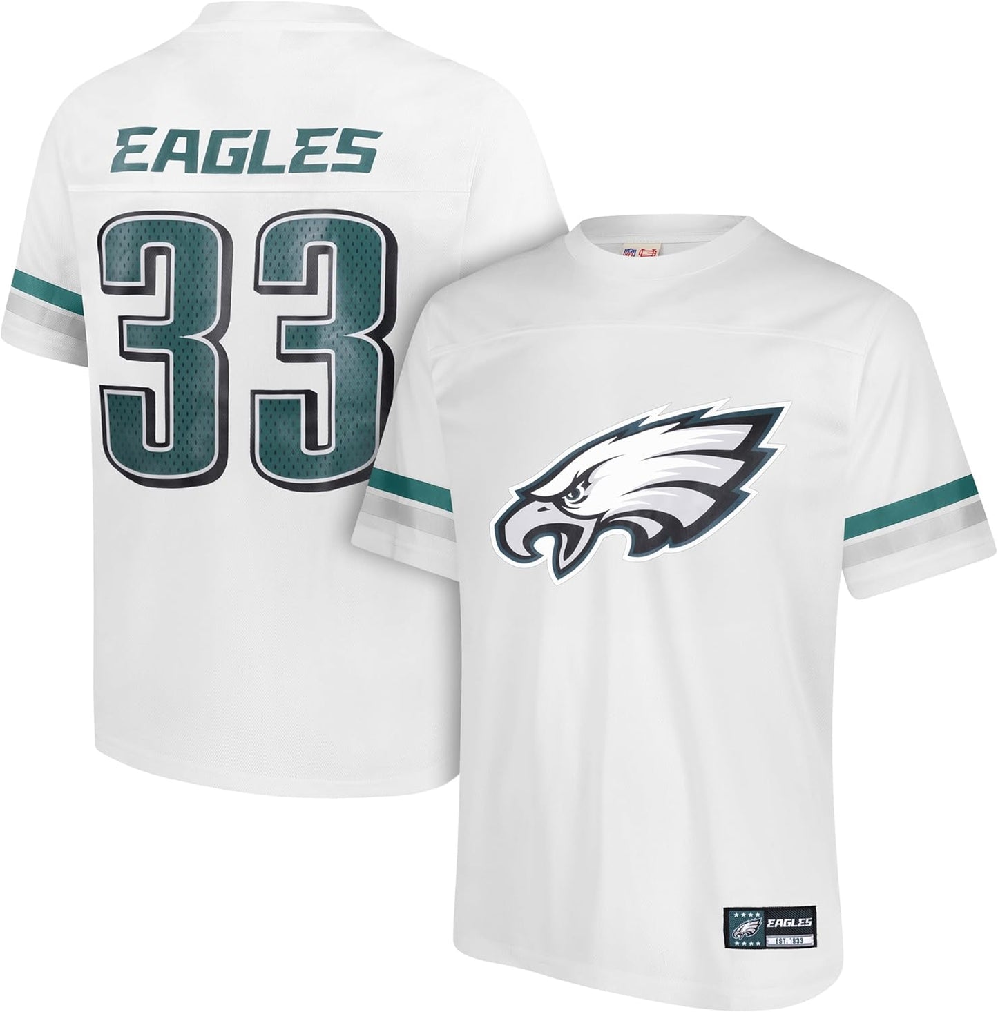 Ultra Game NFL Official Soft Mesh Vintage Beast Mode Jersey T-Shirt