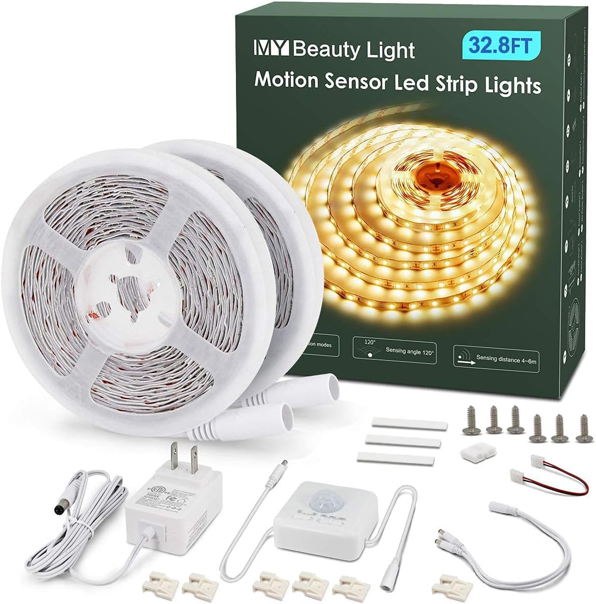 MY BEAUTY LIGHT Motion Activated LED Strip Lights for Home Use