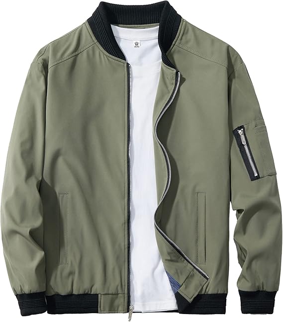 URBANFIND Men's Slim Fit Lightweight Sportswear Jacket Review