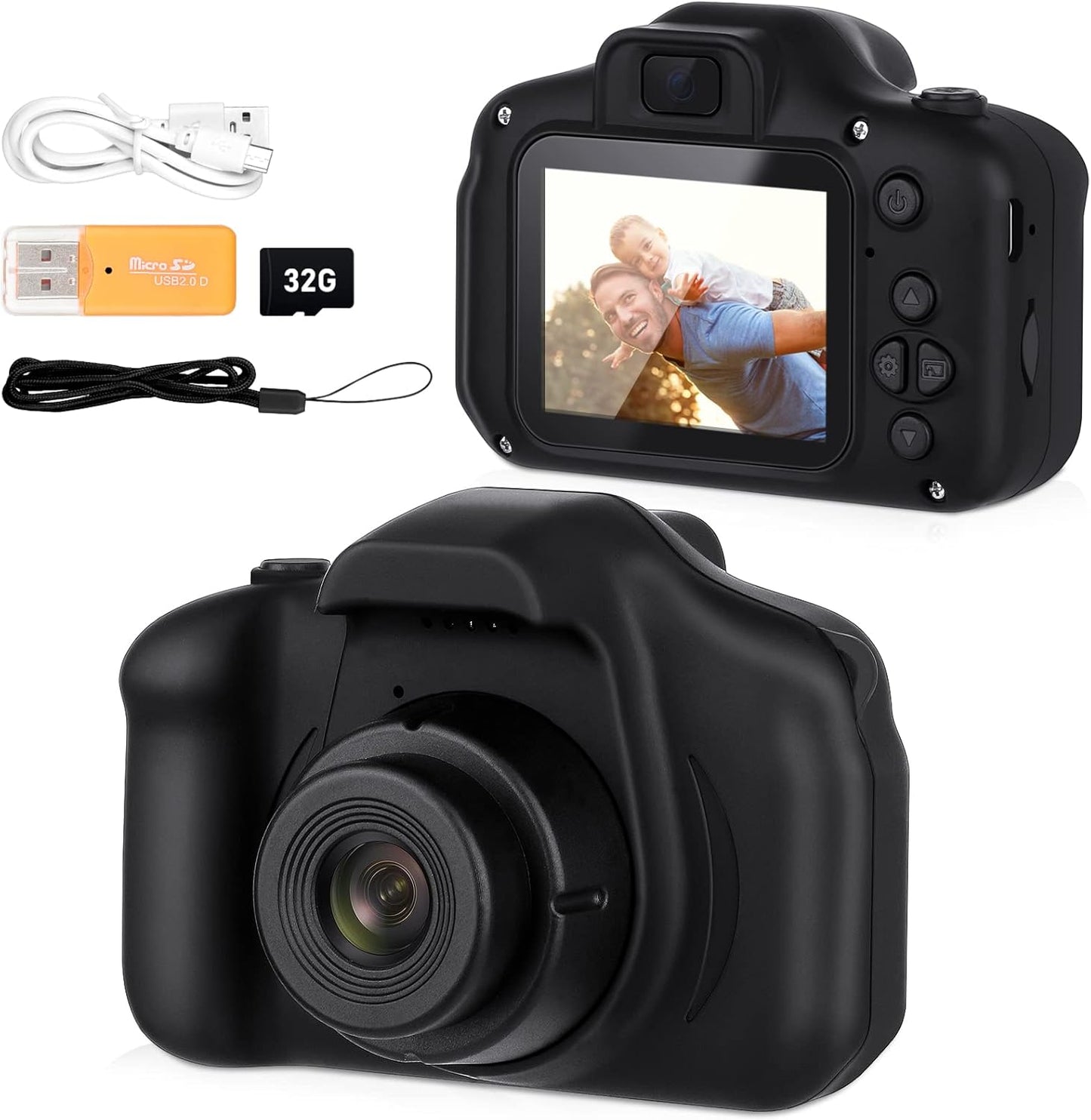VASTTRON Kids Camera - HD Selfie Fun!