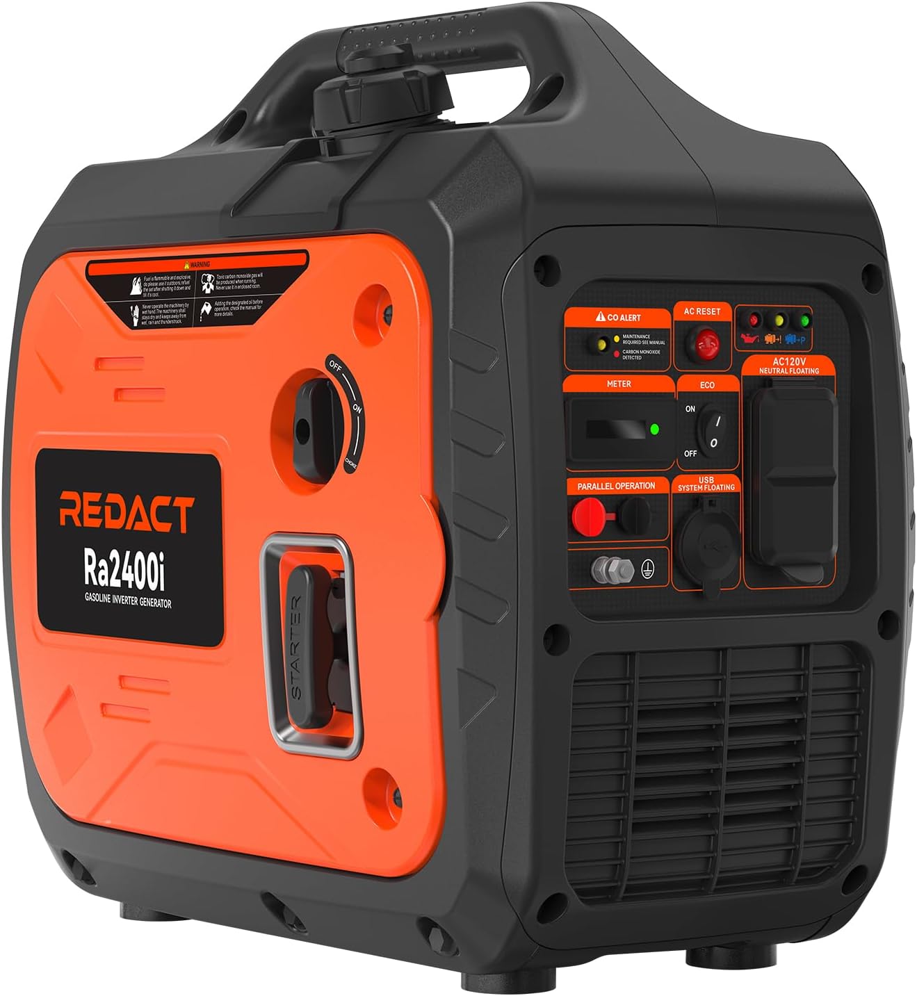 2400 Watts Portable Inverter Generator for Home and Camping