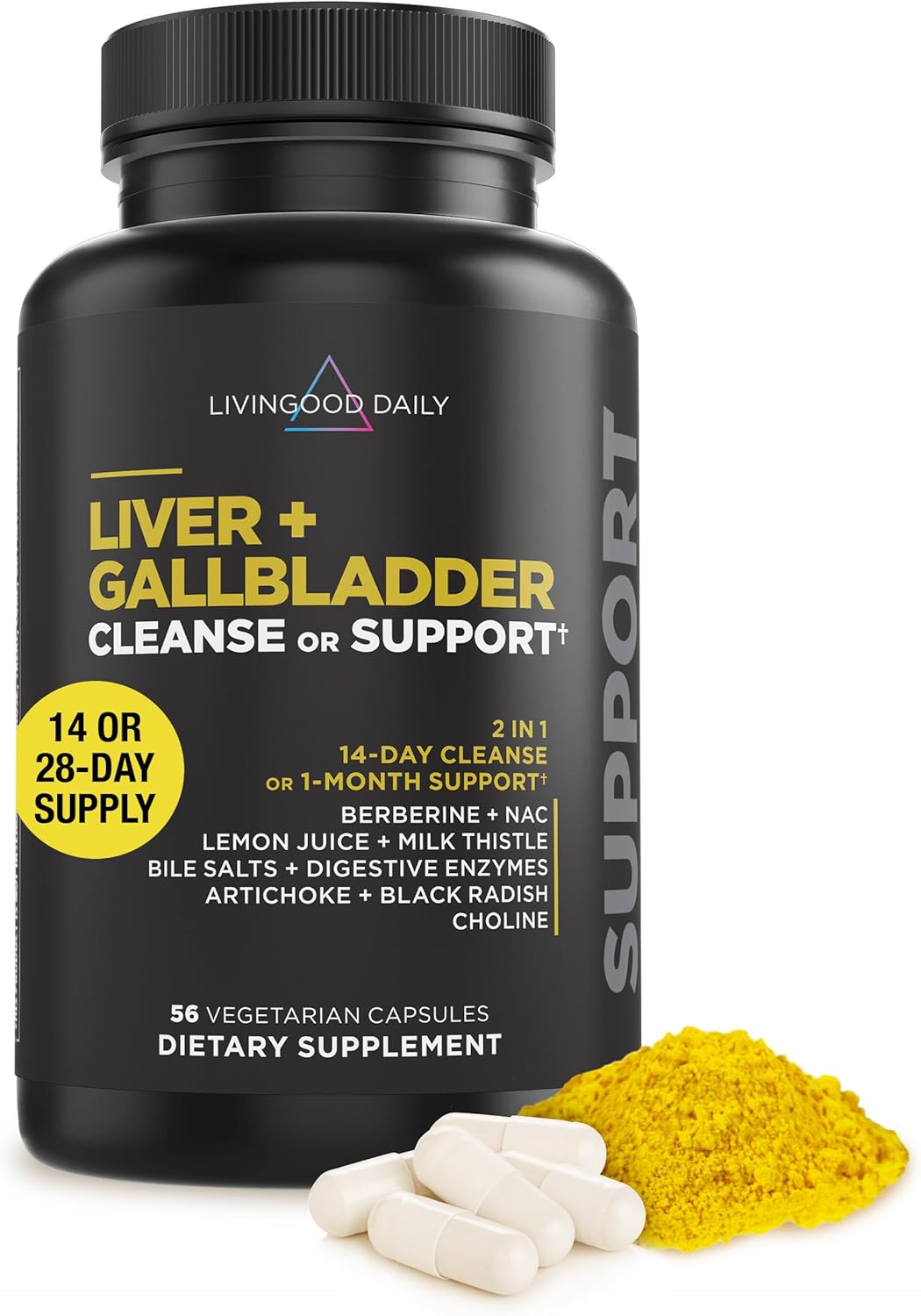 Livingood Daily Liver & Gallbladder Cleanse for Optimal Health