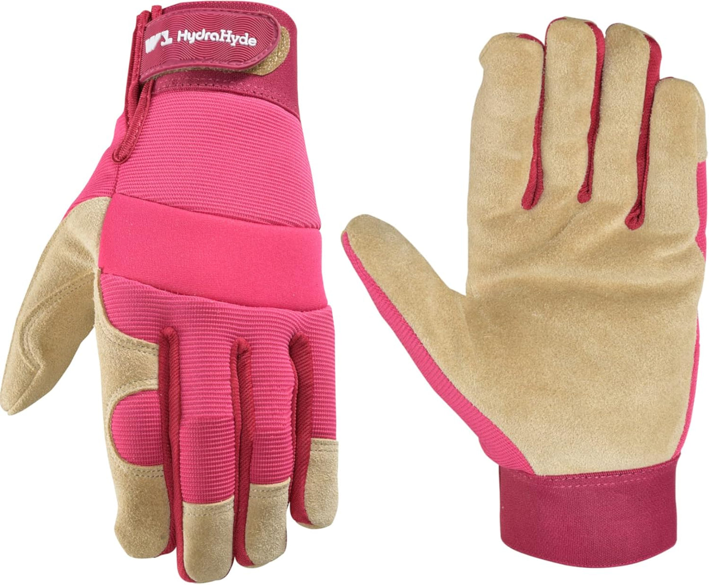 Wells Lamont Womens Pink HydraHyde Gloves, Small