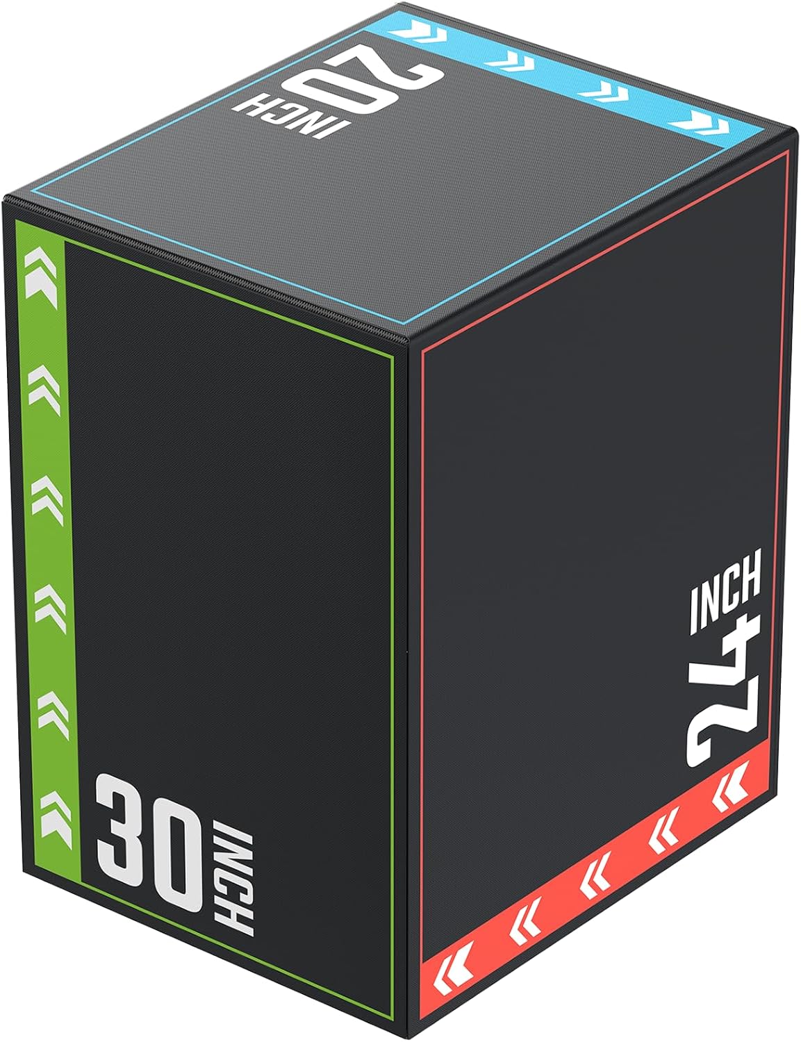 3-in-1 Plyo Box for Home Gym Workouts - Adjustable Heights
