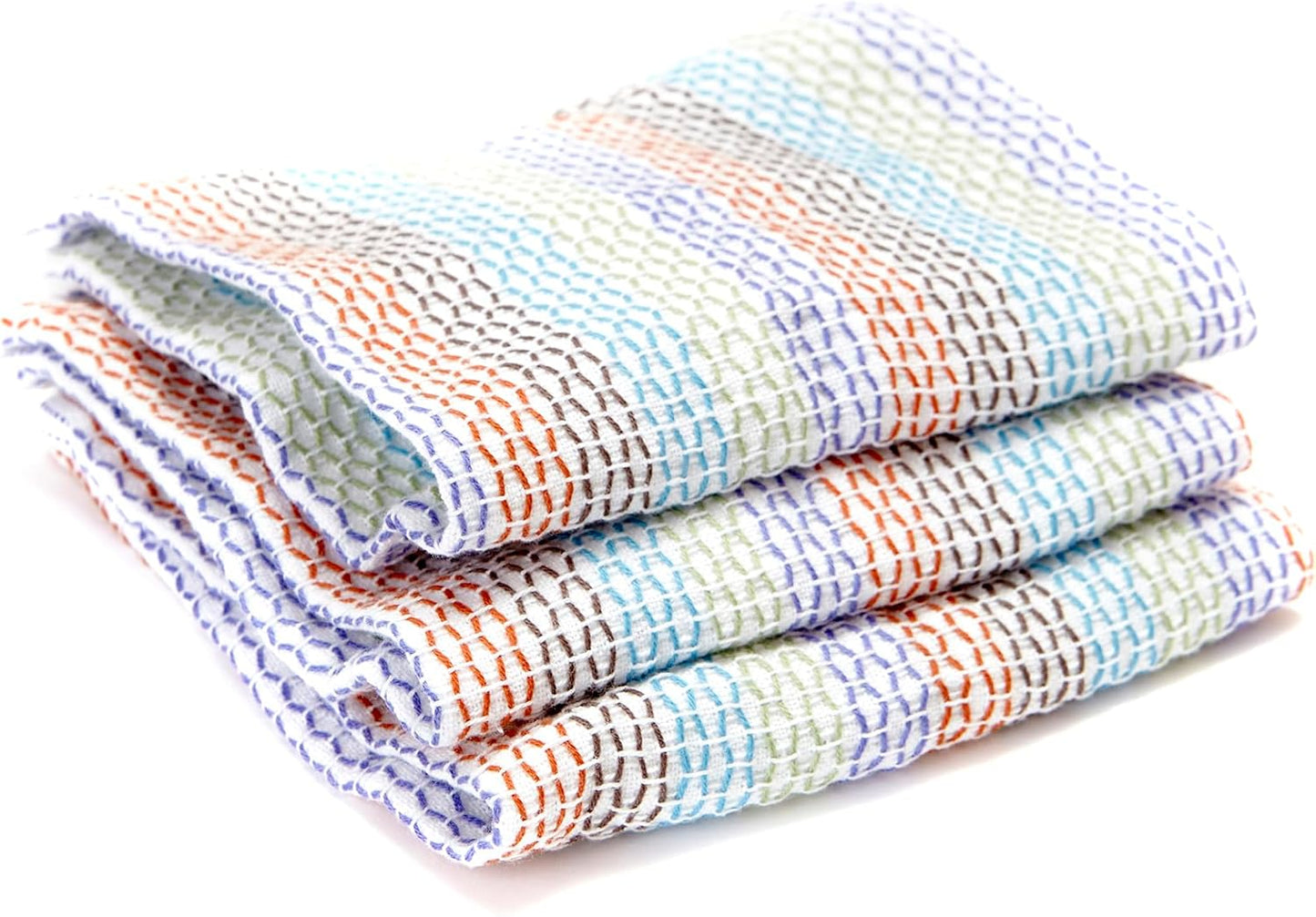 Organic Cotton Dish Cloths Set - Eco-Friendly Cleaning!