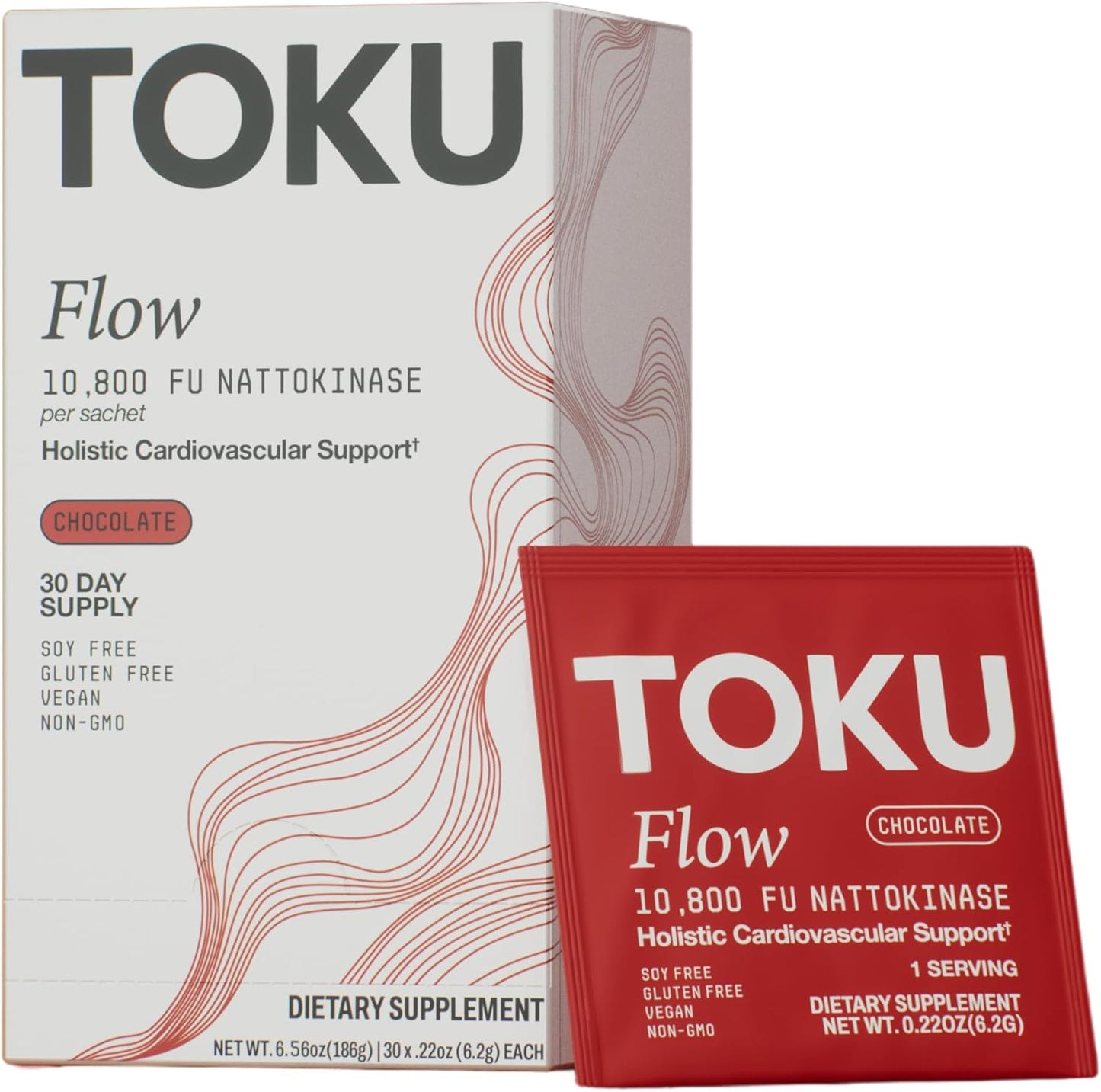 Toku Flow Functional Daily Powder for Heart Health and Wellness