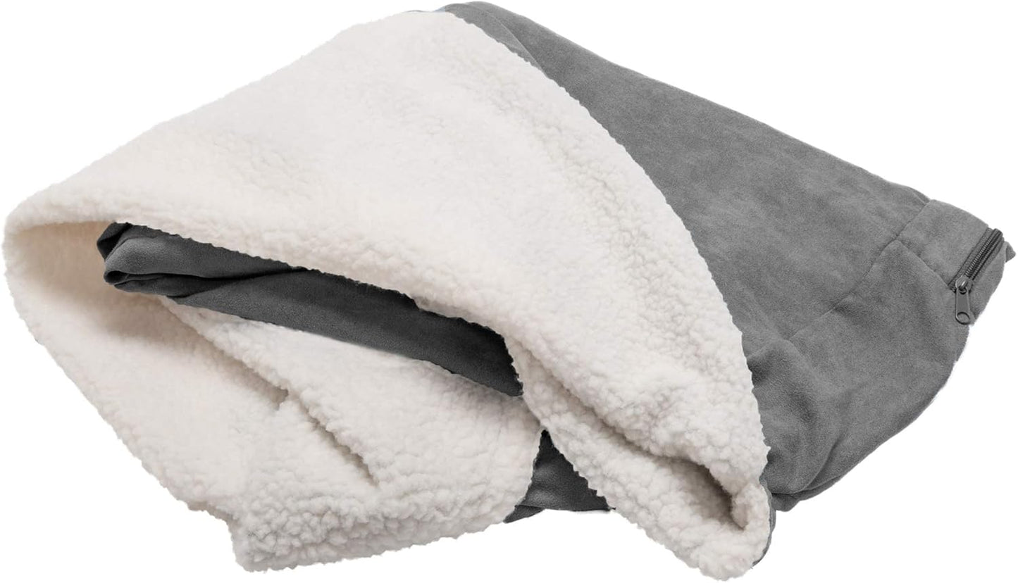 Furhaven Replacement Dog Bed Cover for Snuggery Mattress 44-in