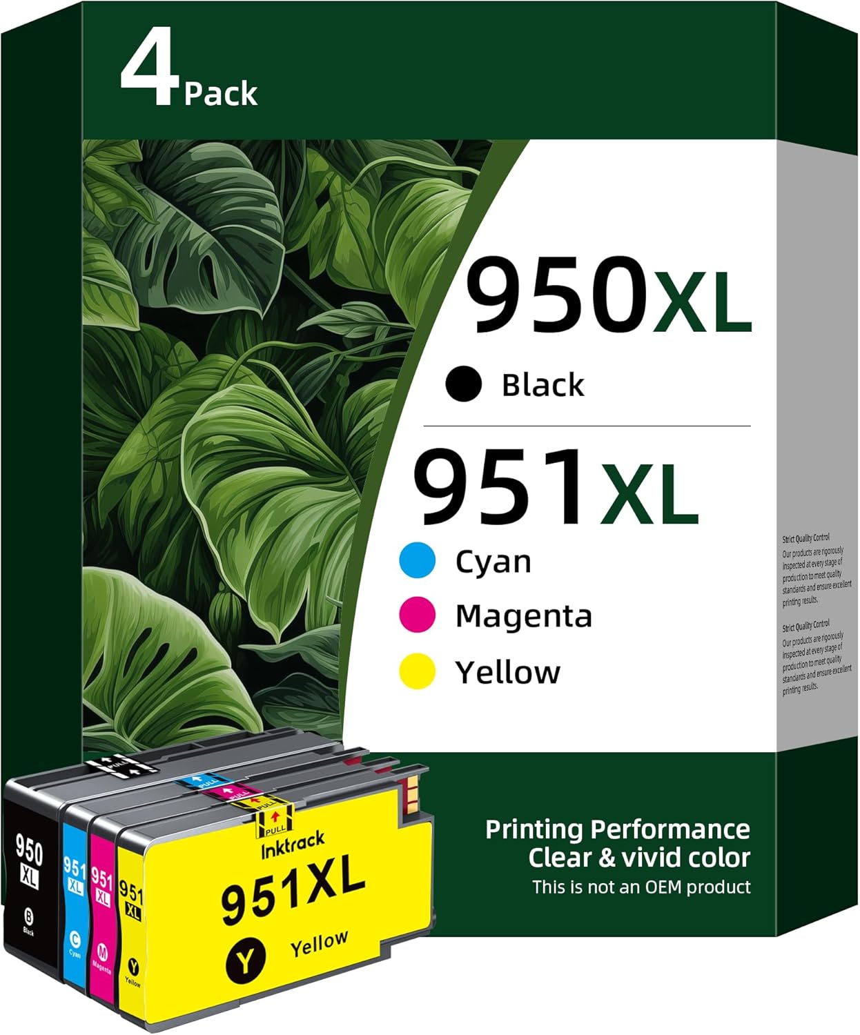 950XL 951XL Ink Cartridges Combo Pack for HP Printers
