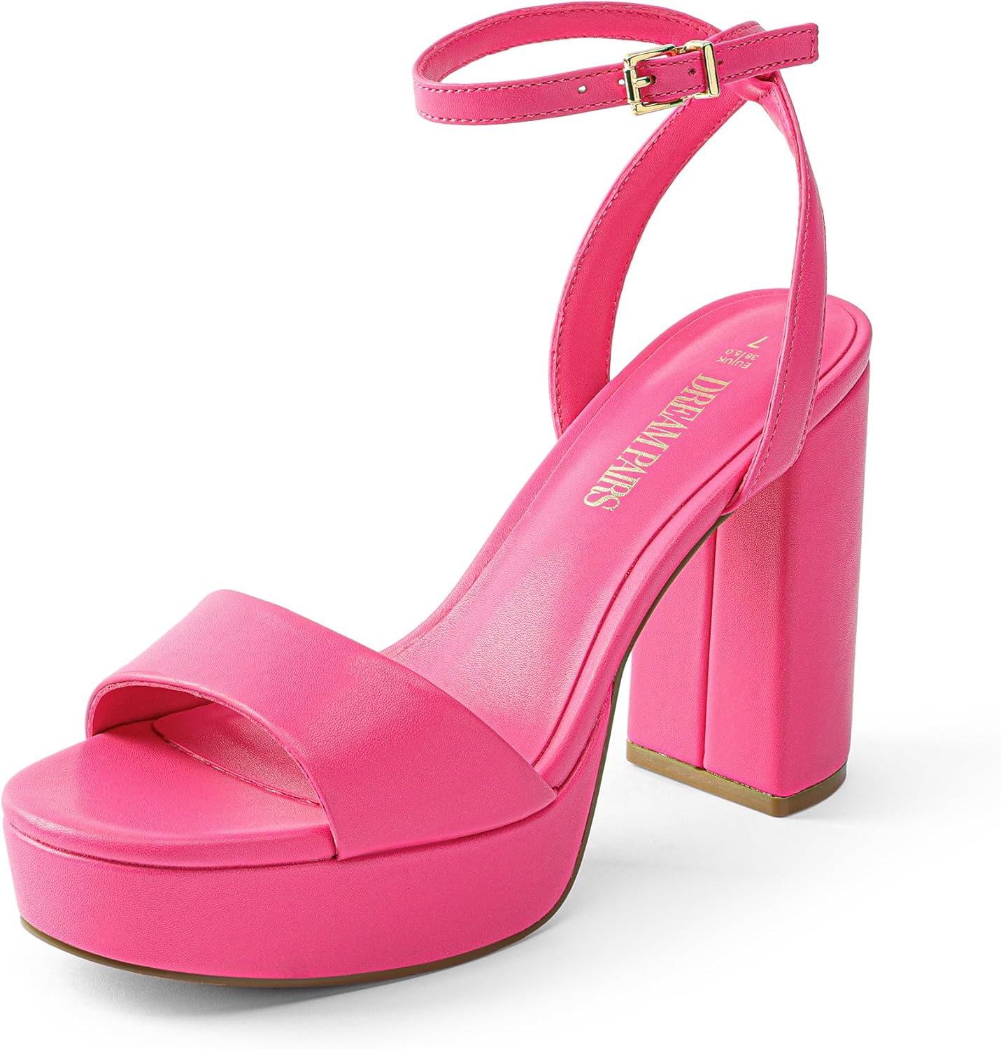 DREAM PAIRS Platform High Heels for Women Stylish Sandals