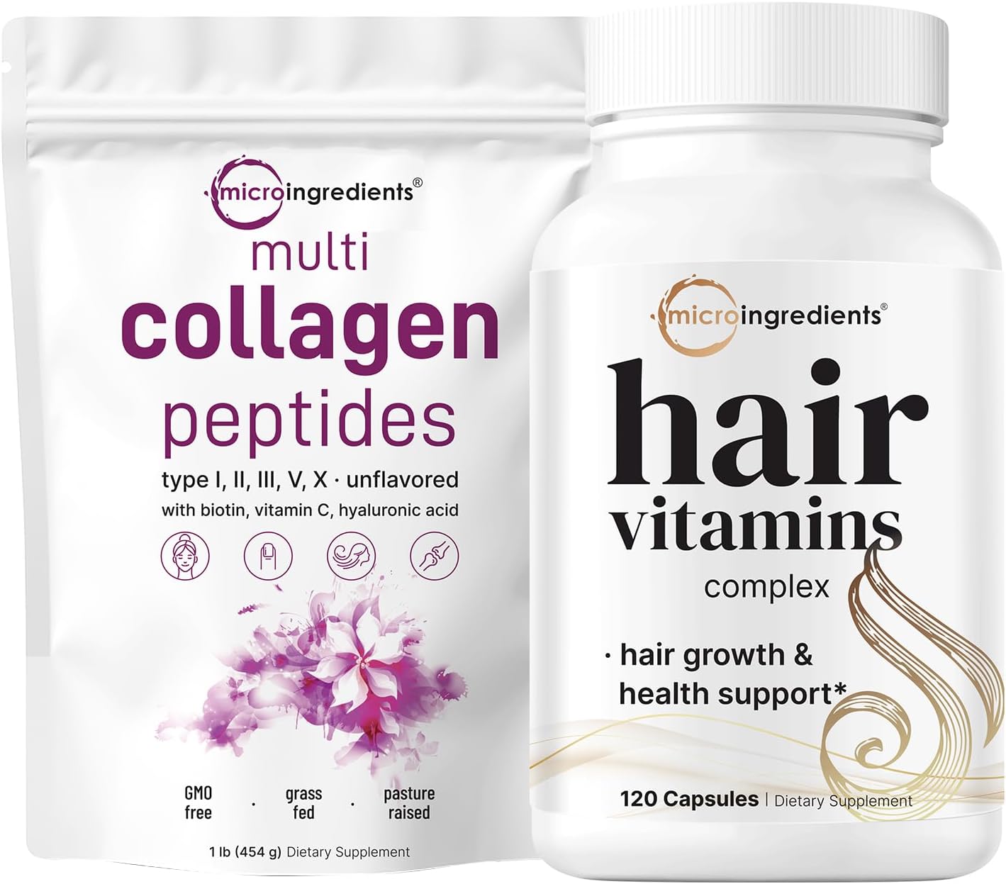 Collagen & Hair Growth Duo - 2 Pack