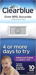 Clearblue Advanced Digital Ovulation Test for Accurate Results
