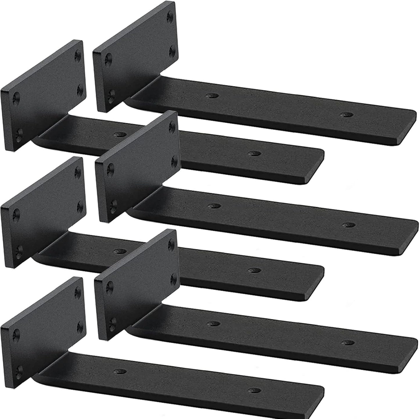 Heavy Duty Industrial L Shelf Brackets for Floating Shelves