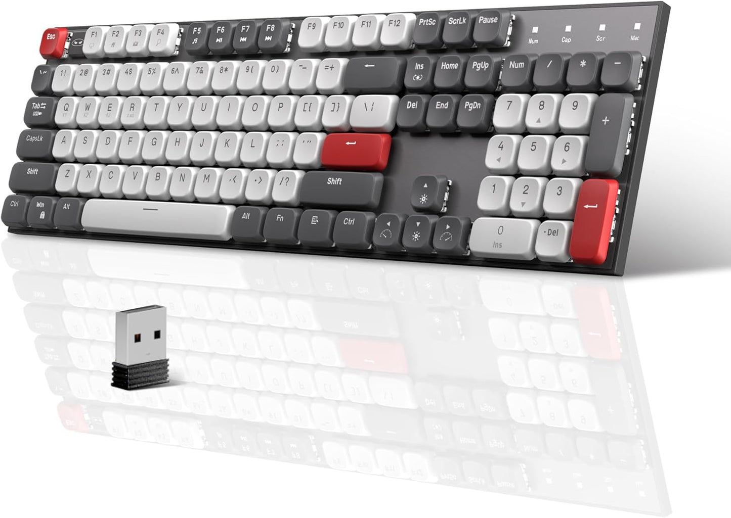 MageGee Wireless Mechanical Keyboard with RGB Backlight Features