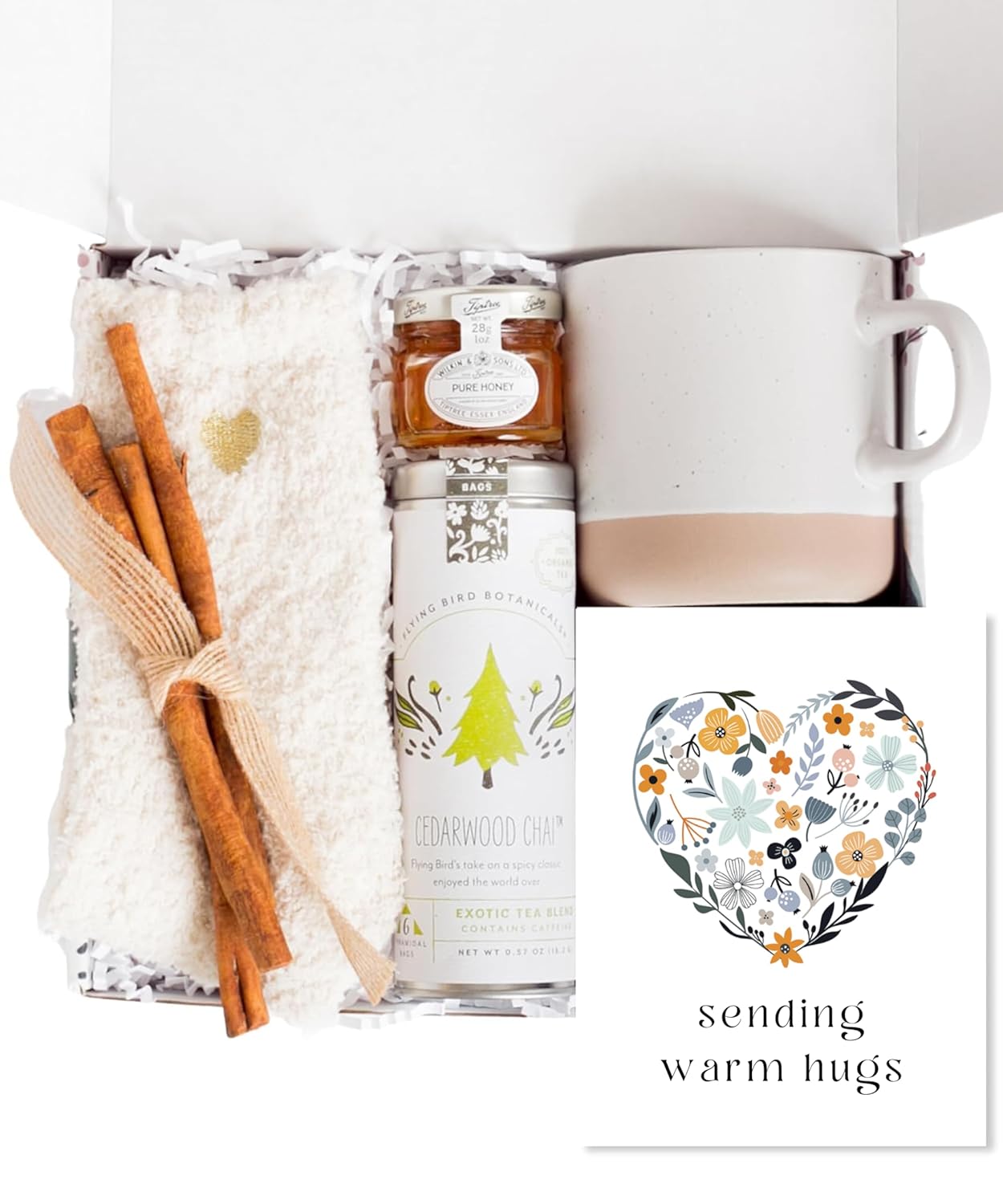 UnboxMe Tea Gift Basket Care Package for Women - Cozy Self Care