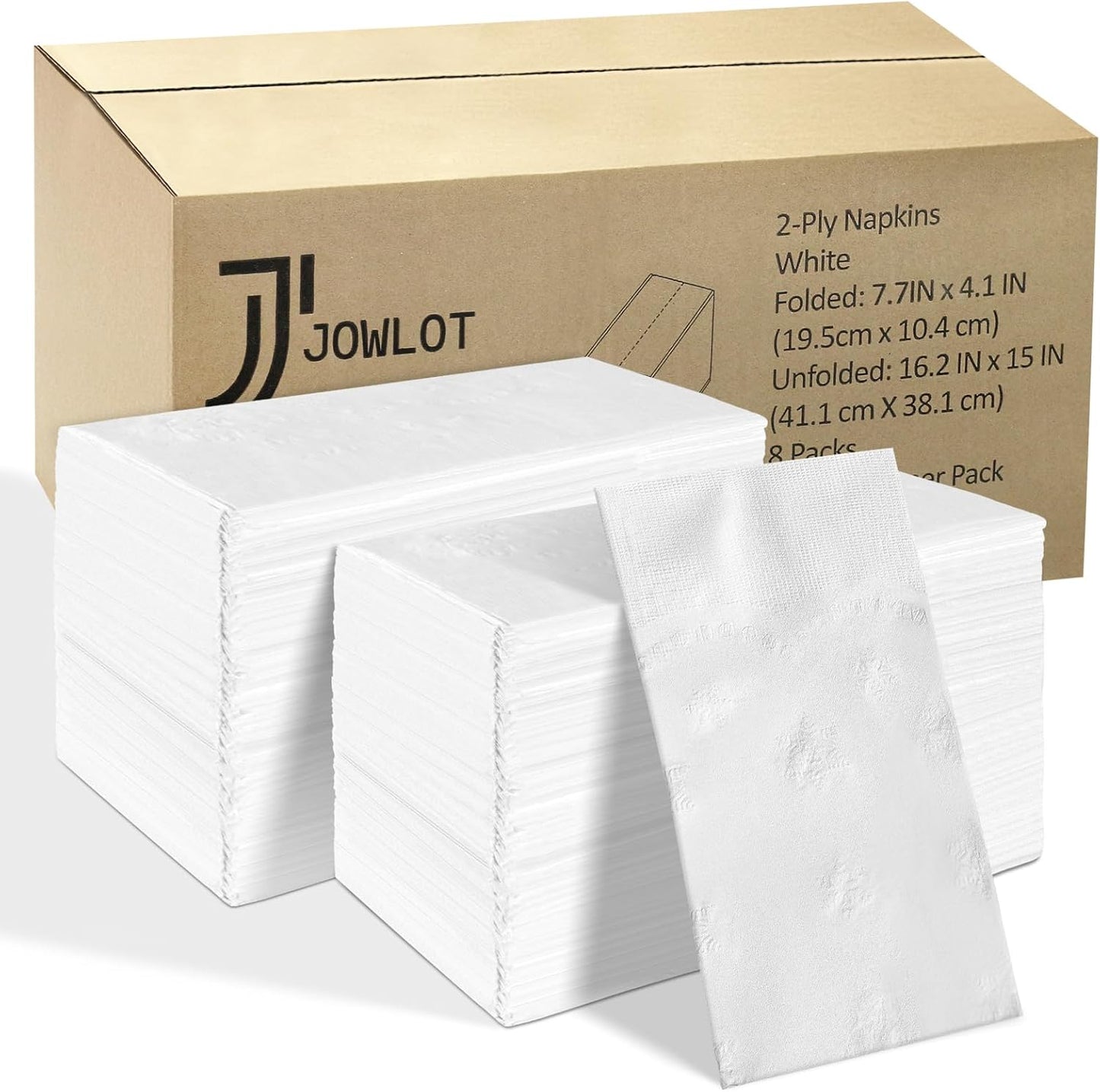 Disposable Napkins 2-Ply 1200 Count for Events and Everyday Use