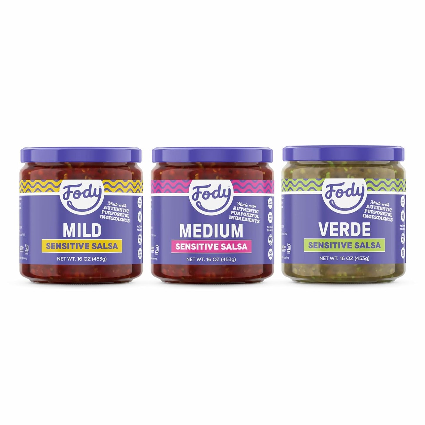 Fody Foods Salsa Variety Pack - Low FODMAP & Gut Friendly