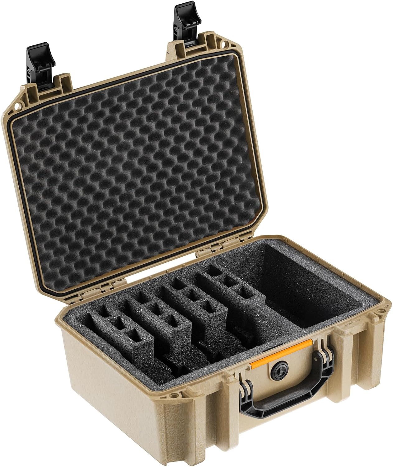 Pelican Vault v525 Hard Pistol Case for 7 Pistols and 21 Magazines
