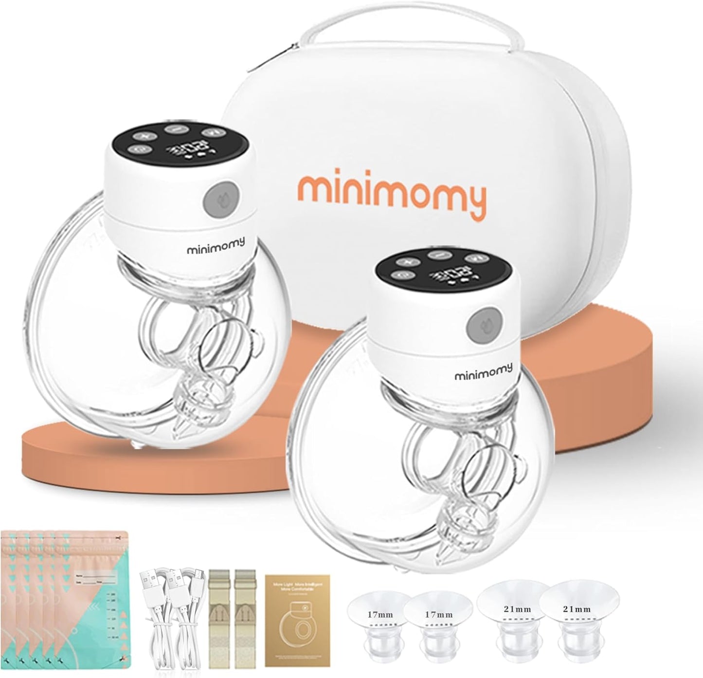 Wearable Hands-Free Electric Breast Pump for Comfortable Use