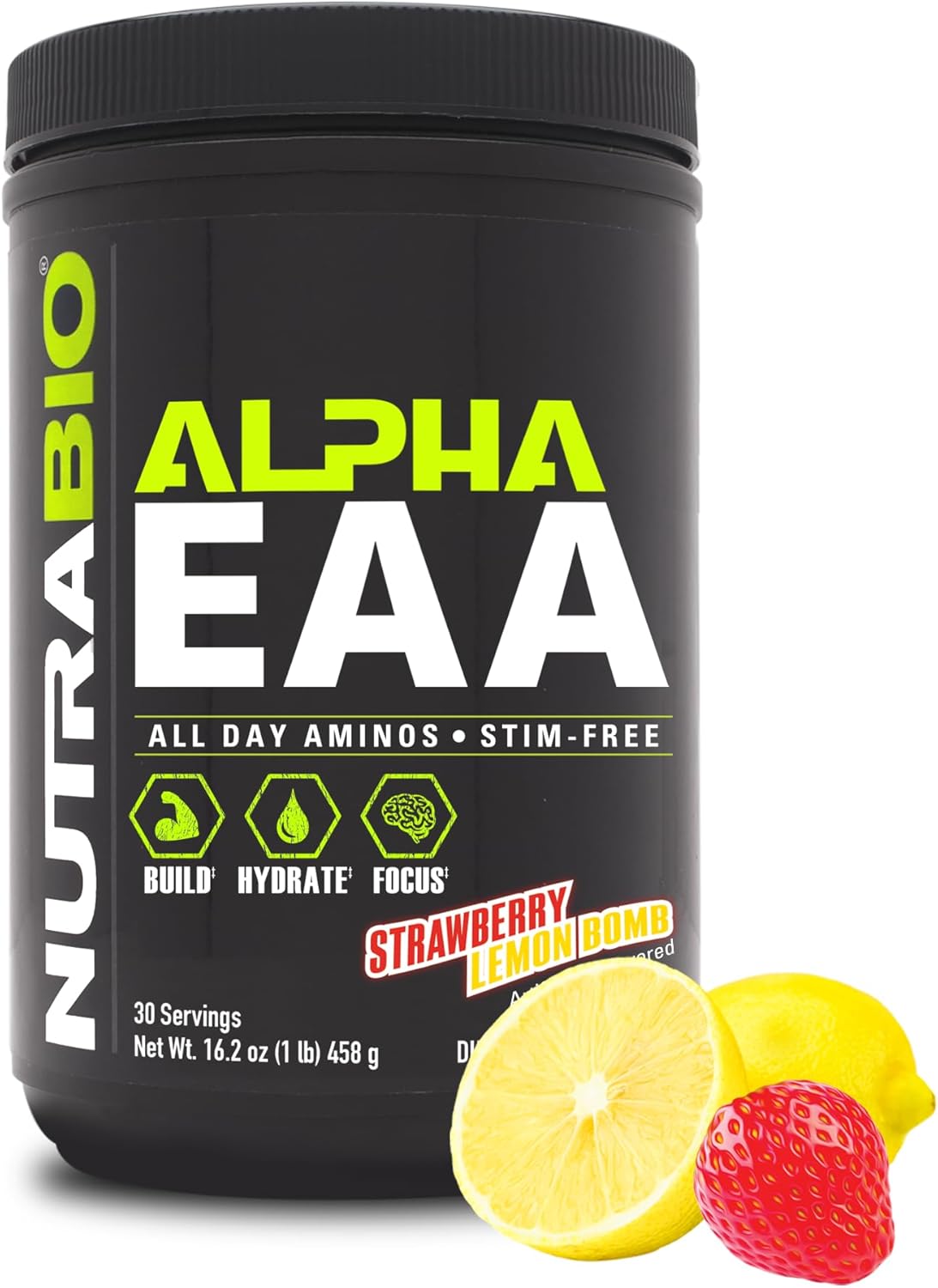 NutraBio Alpha EAA - Essential Amino Acids for Recovery