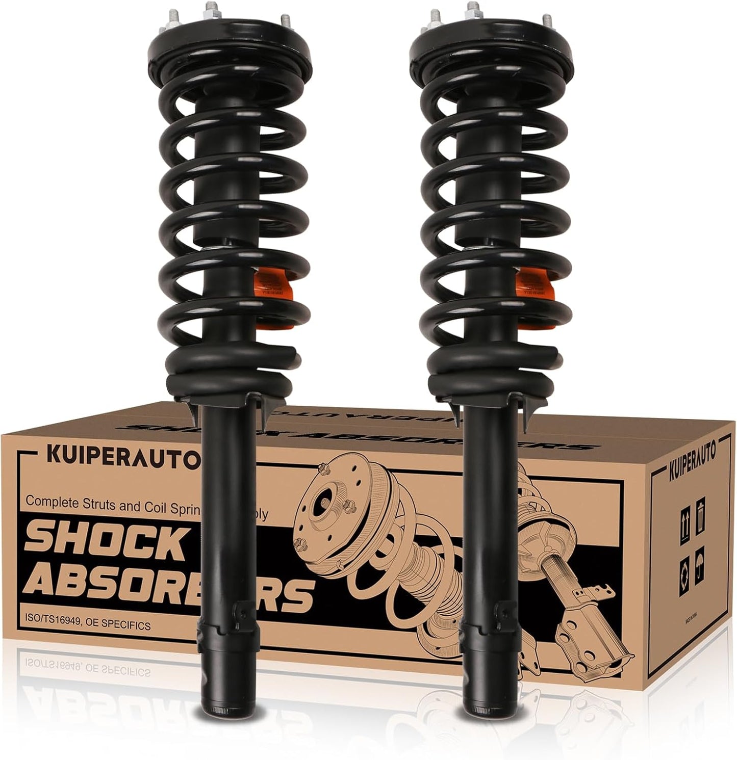 Front Complete Struts Shocks Assembly for 2008-2012 Honda Accord