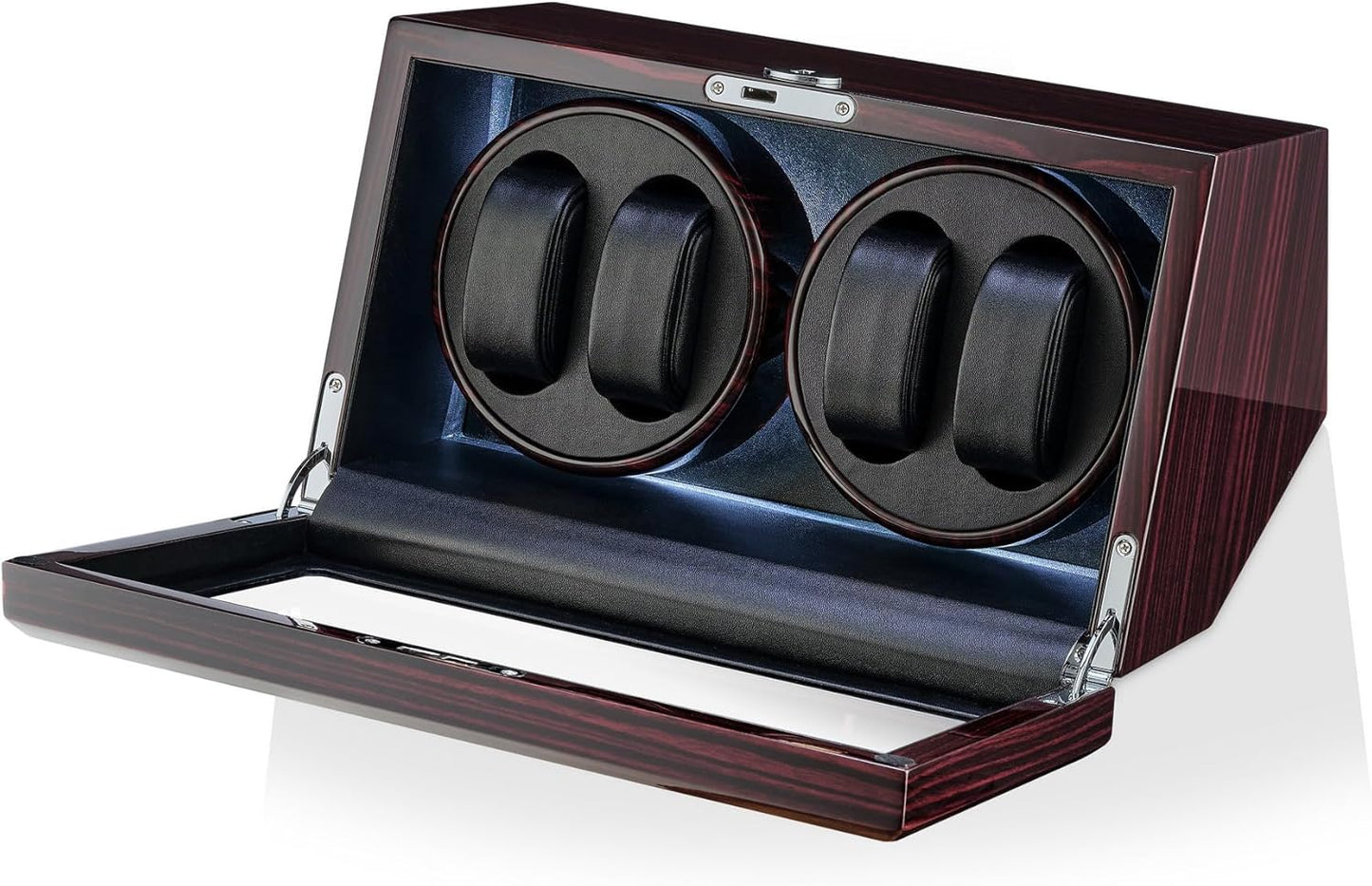 TIMECUBE Watch Winder: 15 Winding Programs & LED Light