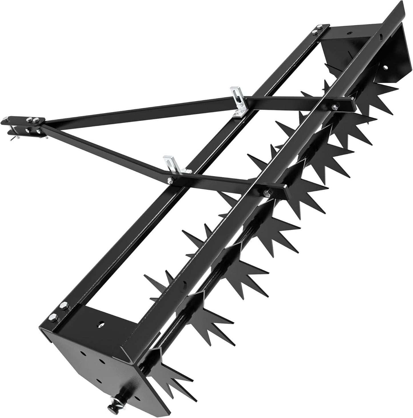 YITAMOTOR 32 Tow Spike Aerator Tool for Lawn Care Efficiency